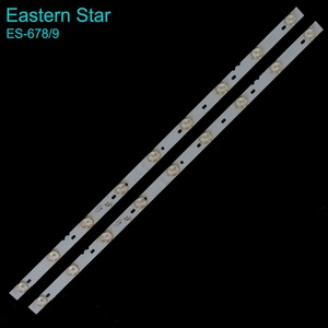 Bande lumineuse LED ES-678 315D-Lens9SX3 DLE130529 pour <span class=keywords><strong>Philco</strong></span> Ph32N62DGB, lot de 3, 592 mm - Product Image 1