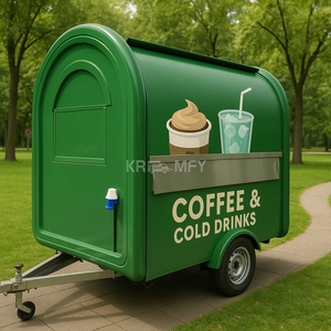 Remolque de Comida Estándar Estadounidense 2025, Camioneta de Comida Rápida Móvil - Product Image 2