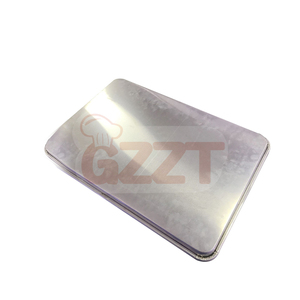 Teglia Rettangolare 60x40 per Panini, <span class=keywords><strong>Hamburger</strong></span> o Hot Dog, Attrezzatura da <span class=keywords><strong>Forno</strong></span> in Alluminio - Product Image 3