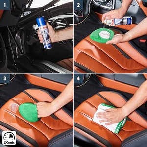 Paño de microfibra para tapicería y cuero, 1 pieza, ideal para asientos de coche y telas interiores - Product Image 6