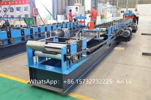 Tốc độ cao Omega thép máy làm omega-hình cuộn hình thành máy theo dõi cắt và đấm - Product Image 5