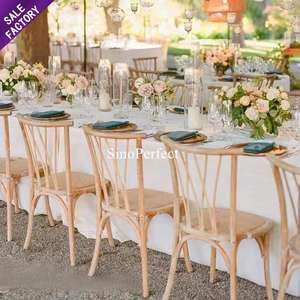 Wholesale <b>Stacking</b> Wedding Party Hotel Banquet <b>Chair</b> Modern Solid Wooden <b>Dining</b> <b>Chairs</b> Nordic Wood - Product Image 1
