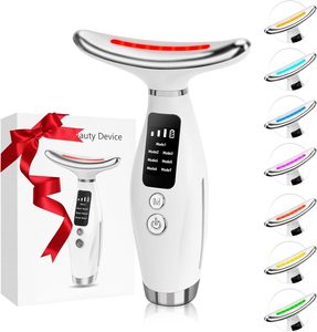 7 En 1 Appareil Masaje Visage Anti Rides Masajista Facial Doble Menton De Beauté Electrique Avec Lifting Masaje Thermique 45 °C - Product Image 1