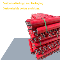 Rouleaux de convoyeur robustes de taille personnalisable, remplaçables, antibactériens et ignifuges pour systèmes de convoyage à bande |   Rouleaux de convoyeur
