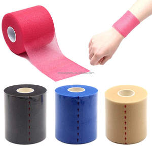 Bande de poignet de baseball bande de <span class=keywords><strong>cheville</strong></span> athlétique bandeaux pré-enveloppement <span class=keywords><strong>mousse</strong></span> respirante sous bande <span class=keywords><strong>pour</strong></span> cheveux genoux chevilles corps humain - Product Image 2