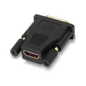 Adattatore DVI 24+1 a HDMI, compatibile con risoluzioni HD, ideale per collegare dispositivi multimediali e schermi. - Product Image 1