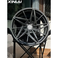 XINLAI Jantes forgées noires mates concaves profondes personnalisées 15 16 17 18 pouces Roues de voiture de tourisme pour BMW E90 E91 E92 E93