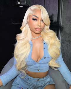 ผมเรียจากกัมพูชามัดผมลอนผม #613ย้อมสีสำหรับทุก Color-12A - Product Image 2