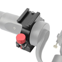 Cincin Adaptor Hot Cold Shoe untuk Monitor di Zhiyun Crane 2 Smooth 4/X, DJI Osmo2/3/4, Ronin S/SC, MOZA AIR 2 Gimbal Genggam
