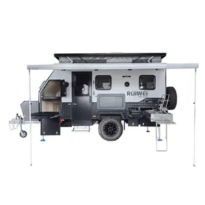 Ruiwei – caravane motorisée Durable de 13 pieds avec auvent