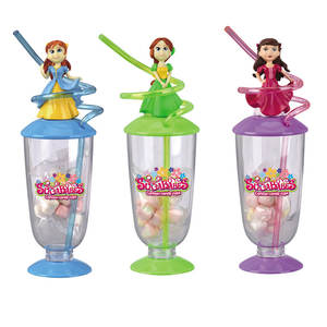 Vaso de Plástico con Diseño de Princesa de Dibujos Animados, Juguete de Caramelo con Juguetes y Dulces en <span class=keywords><strong>el</strong></span> Interior - Product Image 2