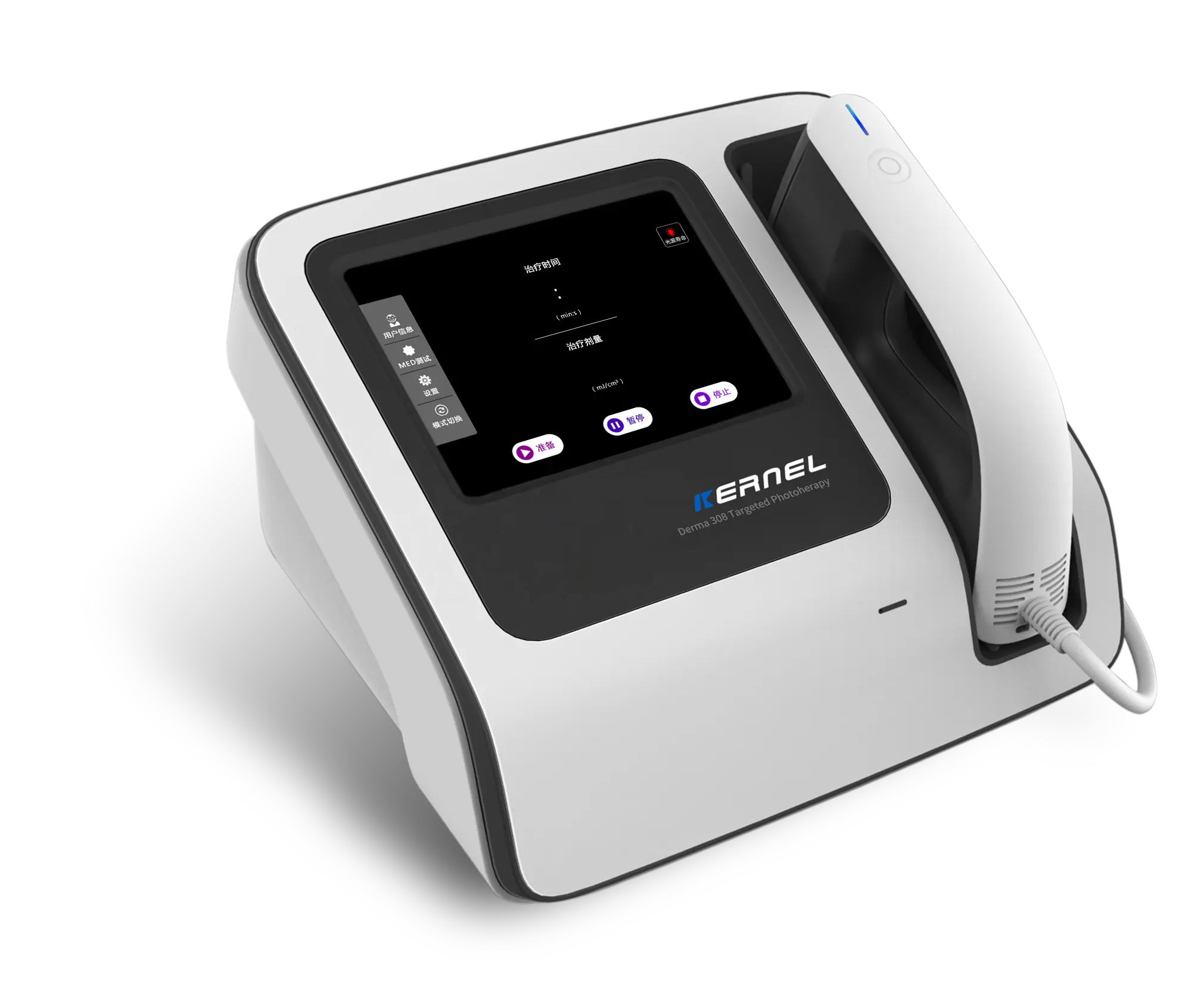 Kernel KN-5000C Facial Vitiligo 308nm Excimer Laser Laser Excimer Psoriasis 308nm Terapi UV untuk Pengobatan Penyakit Kulit