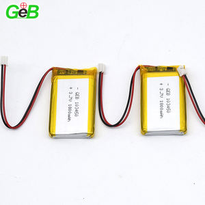 Rechargeable lithium polymer battery 103450 3,7 V 1800 mAh Li-ion battery LiPo batteries - Product Image 3