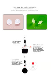 Пустые пластиковые стеклянные бутылки с распылителем, 5 мл - Product Image 4