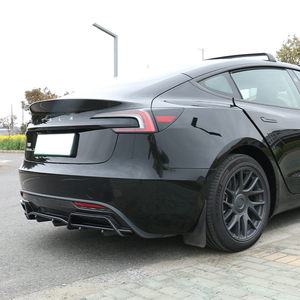 Gute Qualität Autozubehör für ABS Style Hecks toß stangen lippe für Tesla <span class=keywords><strong>Model</strong></span> <span class=keywords><strong>3</strong></span> Highland Hecks toß stangen lippen diffusor - Product Image 4