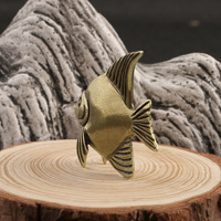 Laiton mandarin canard poisson bureau créatif décoration de bureau cuivre ornements artisanat