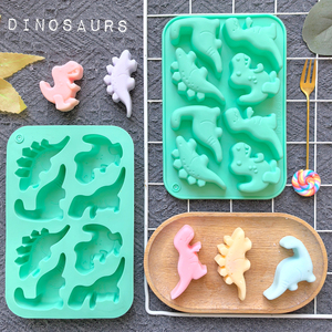 Molde <span class=keywords><strong>de</strong></span> Silicona <span class=keywords><strong>de</strong></span> <span class=keywords><strong>Dinosaurio</strong></span> <span class=keywords><strong>de</strong></span> 8 Cavidades para Chocolate, Caramelos, <span class=keywords><strong>Fondant</strong></span>, Velas, Jabón, Repostería, Pastelería, Decoración <span class=keywords><strong>de</strong></span> Pasteles, Molde <span class=keywords><strong>de</strong></span> Silicona para Hornear - Product Image 4
