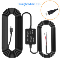 Câble abaisseur de tension 12V 24V vers 5V 2A pour caméra de voiture, DVR, GPS avec protection contre les basses tensions, accessoires automobiles