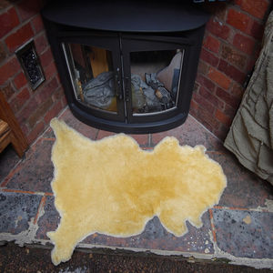 Натуральная премиальная продукция из меха животных, натуральный Золотой мех, мягкая шкура из овечьего и кроличьего меха для одежды - Product Image 5