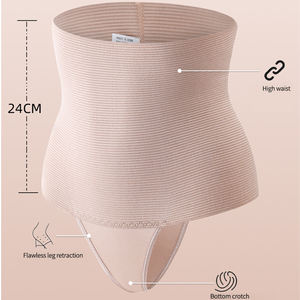 Tangas Moldeadoras de Cintura Alta para Mujer al por Mayor, Transpirables, Cómodas, Elásticas, Lencería, Ropa Interior - Product Image 5