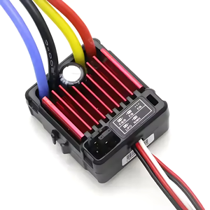 Contrôleur de vitesse électronique étanche <span class=keywords><strong>HobbyWing</strong></span> <span class=keywords><strong>QuicRun</strong></span> 1060 <span class=keywords><strong>60A</strong></span> à balais pour voiture RC 1/10, accessoires de drone - Product Image 5