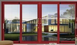 Moustiquaire cadre de fenêtre profilé en aluminium bouteille d'eau isolée en aluminium avec fenêtre fenêtre à auvent en aluminium à double vitrage - Product Image 5