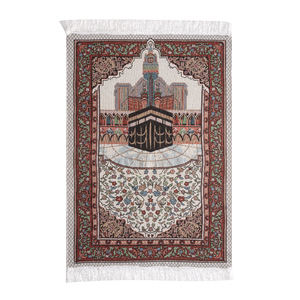2024 cadeau islamique nouveau Design tapis de prière <span class=keywords><strong>pader</strong></span> tapis de prière musulman de base du pakistan - Product Image 2