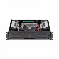 Amplificateur de puissance professionnel 900 à 2 canaux, 3000W, classe D, en métal, à faible bruit, avec protection de sécurité haute fidélité et réponse en fréquence de 20Hz-20kHz