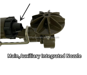 FL50 360 Gear Drive Pistola <span class=keywords><strong>de</strong></span> agua <span class=keywords><strong>de</strong></span> metal <span class=keywords><strong>de</strong></span> larga distancia Cañón <span class=keywords><strong>de</strong></span> pulverización <span class=keywords><strong>de</strong></span> agua <span class=keywords><strong>de</strong></span> alta presión - Product Image 3