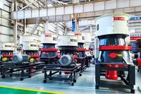 Concasseur à cône hydraulique monocylindre Hongxing Machinery SC250S Cs440, concasseur secondaire de grande taille 400-500tph