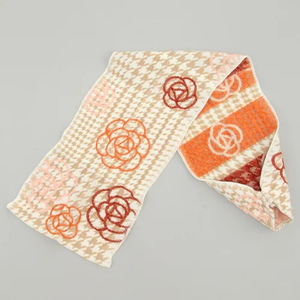 Wholesale 2026 hot sale custom cartoon tassel scarf <b>ladies</b> long women's winter warm scarf - Product Image 4