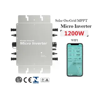 Alemanha 600w SolarUnit varanda painel solar sistemas pv impermeável Solar Inversor Microinversor para poder doméstico