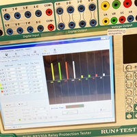Équipement de test de système électrique, ensemble de test de relais triphasé, testeur de protection de relais triphasé, ensemble de test d'injection de courant secondaire