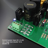 Microamplificateur stéréo de classe A à 3 Options d'entrée, Circuit célèbre C3850, préamplificateur PCB