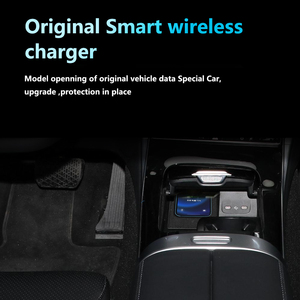 Pour MERCEDES C/S/<span class=keywords><strong>GLC</strong></span> 2021-2023 chargeur sans fil de voiture adaptateur de plaque de charge de téléphone portable rapide Modification intérieure pièces automobiles - Product Image 4