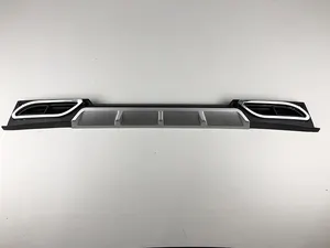 Einfache Installation für Toyota Wigo Hecks toß stange Body Kit Rush Akzent VIOS PU Heck lippen auspuff Kit Stoßstange hochwertige Stoßstange