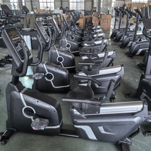 Fitness comercial multifunción Control magnético Horizontal entrenamiento gimnasio interior Cardio ejercicio <span class=keywords><strong>Spinning</strong></span> <span class=keywords><strong>bicicleta</strong></span> reclinada - Product Image 6