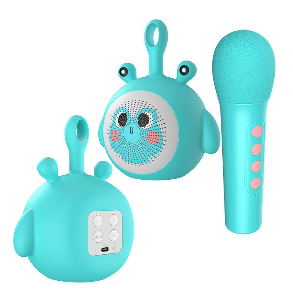 Blue KG2-kid-HiFi-Sound-speaker-microphone-set-