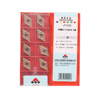 Plaquettes de tournage JXJTC en carbure de tungstène DNMG110404-GM, forme diamant, revêtement Nitrure d'aluminium-titane, 45HRC, haute performance, OEM spécial