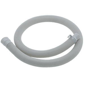 <span class=keywords><strong>Tuyau</strong></span> <span class=keywords><strong>de</strong></span> vidange universel pour lave-linge avec clip <span class=keywords><strong>de</strong></span> fixation, <span class=keywords><strong>tuyau</strong></span> d'extension flexible ondulé - Product Image 1