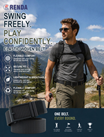 Ceinture tactique réglable OEM avec boucle métallique à dégagement rapide, ceinture en nylon robuste