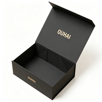 Boîte cadeau rigide en forme de livre, style luxe, pour bougies, emballage magnétique personnalisé pour pots de bougies et parfums d'intérieur, vente en gros