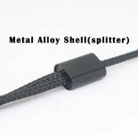 3,5mm AUX Stereo Audio Mikrofon Kopfhörer Y-Splitter Adapterkabel 2-in-1 3,5mm Stecker auf 2 Buchsen Mikrofon AUX Verlängerungskabel