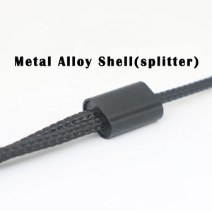 Cable Adaptador Divisor en <span class=keywords><strong>Y</strong></span> para Micrófono <span class=keywords><strong>y</strong></span> Auriculares Estéreo AUX de 3.5mm, 2 en 1, Cable de Extensión AUX de 3.5mm Macho a 2 Hembras para Micrófono - Product Image 6