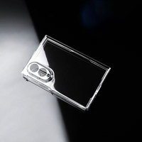 Coque rigide transparente en PC vierge pour Samsung Z Fold8 Ultra, étui en plastique transparent uni pour Z Flip8