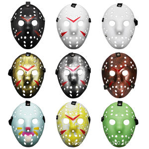 Máscara de Plástico de Terror de Dibujos Animados para <span class=keywords><strong>Disfraz</strong></span> de Halloween, Freddy vs. <span class=keywords><strong>Jason</strong></span>, Engrosada, Suministros para Fiestas y Festivales, Venta al por Mayor - Product Image 5