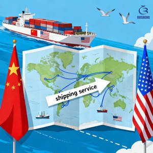 Top 10 Agent d'expédition le moins cher Agent de livraison de Chine vers le transitaire maritime américain DDP FBA USA transitaire - Product Image 1