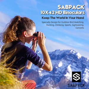 Ống Nhòm SABPACK 10X42 BAK4 Lăng Kính FMC Kính Viễn Vọng Tầm Xa Đường Kính Lớn HD - Product Image 5