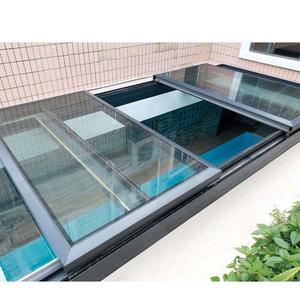 Techo de vidrio laminado <span class=keywords><strong>tubo</strong></span> <span class=keywords><strong>solar</strong></span> triángulo pirámide inteligente <span class=keywords><strong>tragaluz</strong></span> techo motorizado eléctrico abierto <span class=keywords><strong>tragaluz</strong></span> techo deslizante - Product Image 4