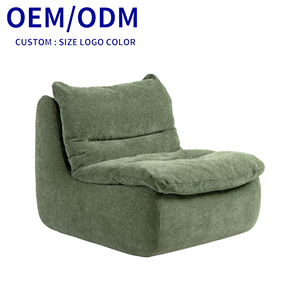 Sofá Comprimido Moderno Grande, Sillón de Esponja Afelpada y Esponjosa, Asiento Acogedor para Apartamento, Sala de Estar, Dormitorio - Product Image 5